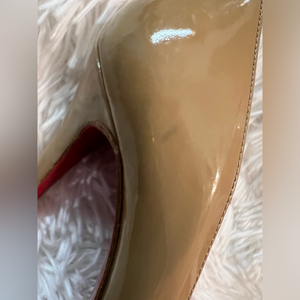 Christian Louboutin Decollete Patent Leather Heels/Pumps - Picture 12 of 16